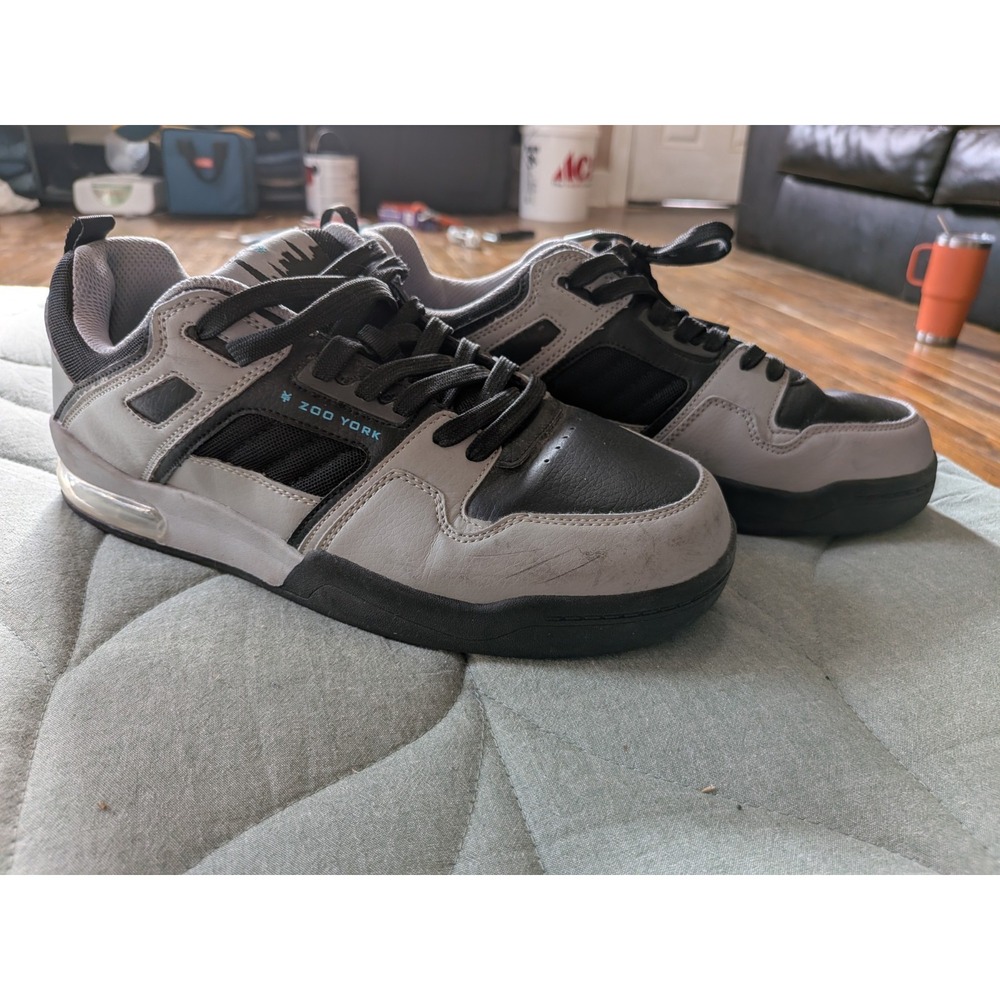 Size 10.5 ~ Zoo York 'Shotime' Grey/Blk 💯 Authentic